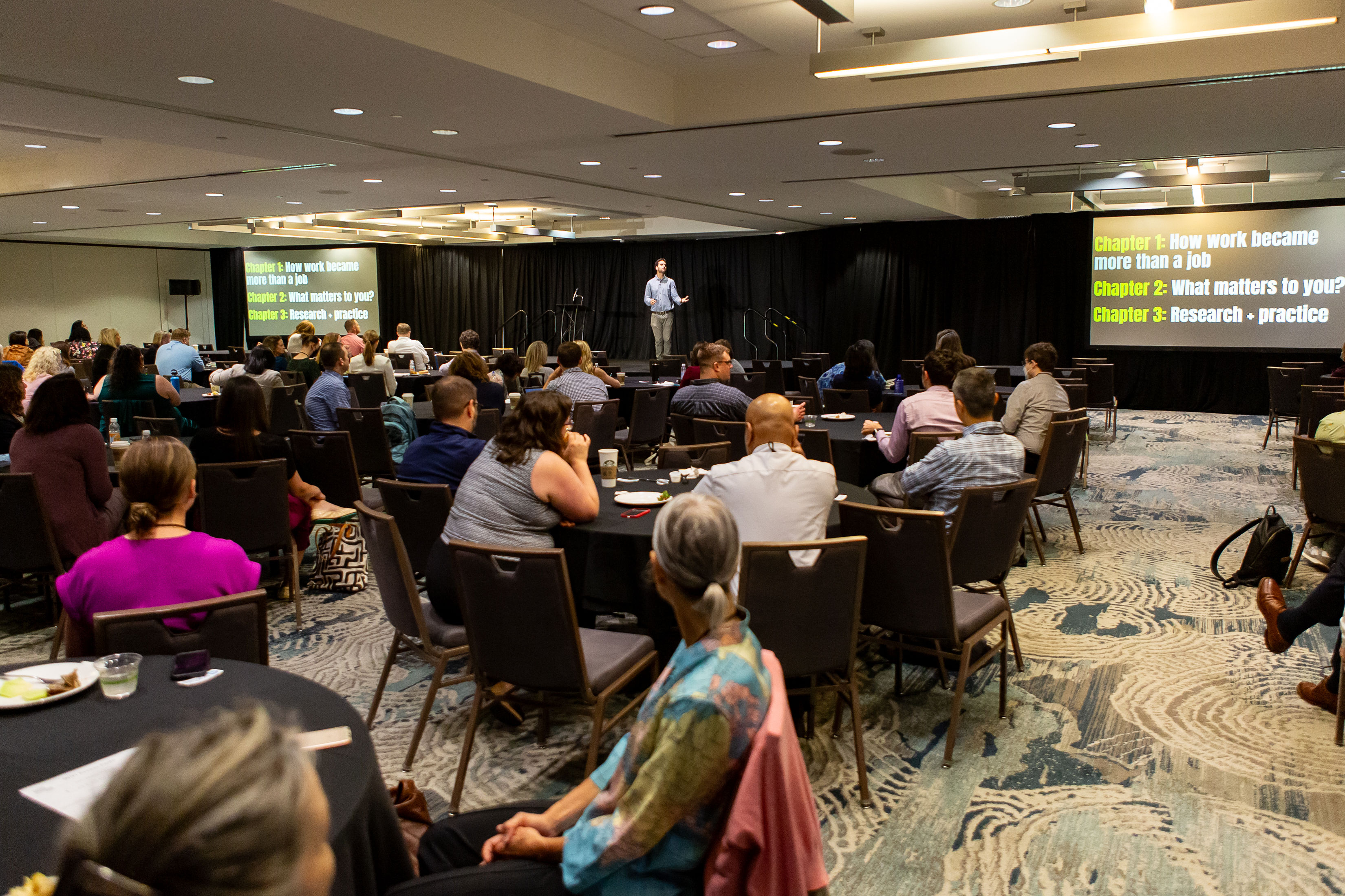 Stolzoff Speaks During the First Conference Keynote