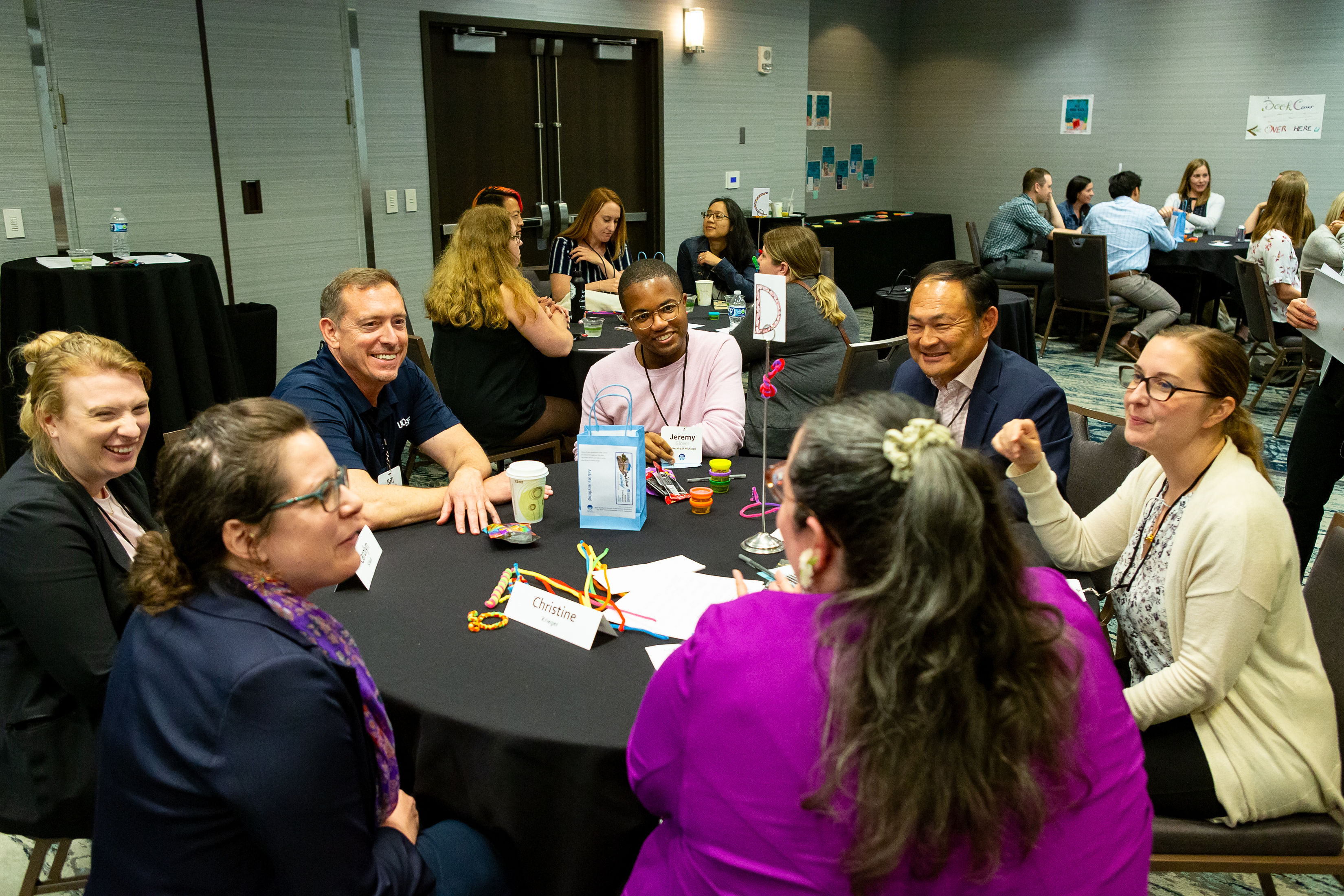 Group Table at Pre-Conference