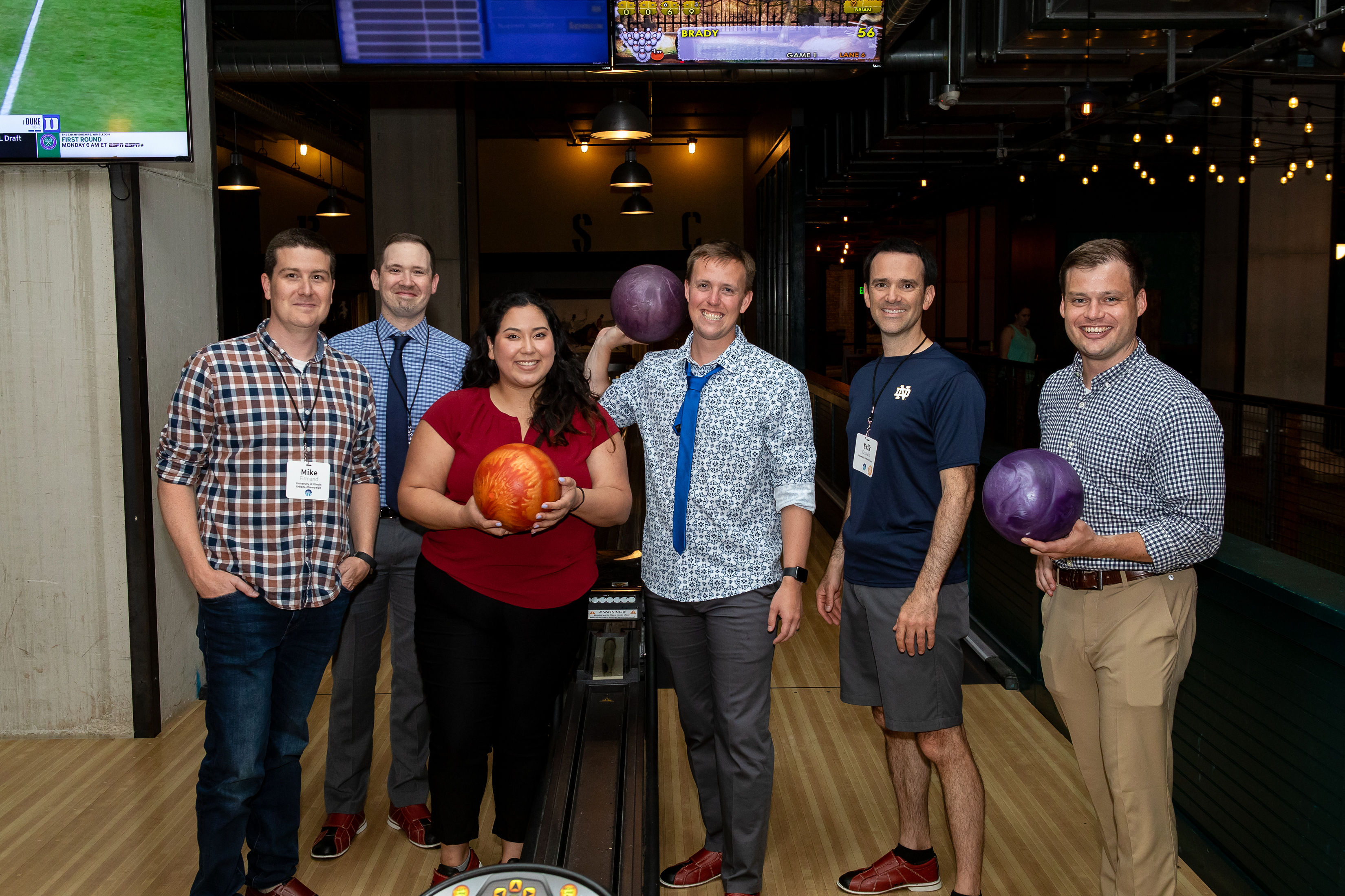 GCCers enjoy bowling at Punch Bowl Social