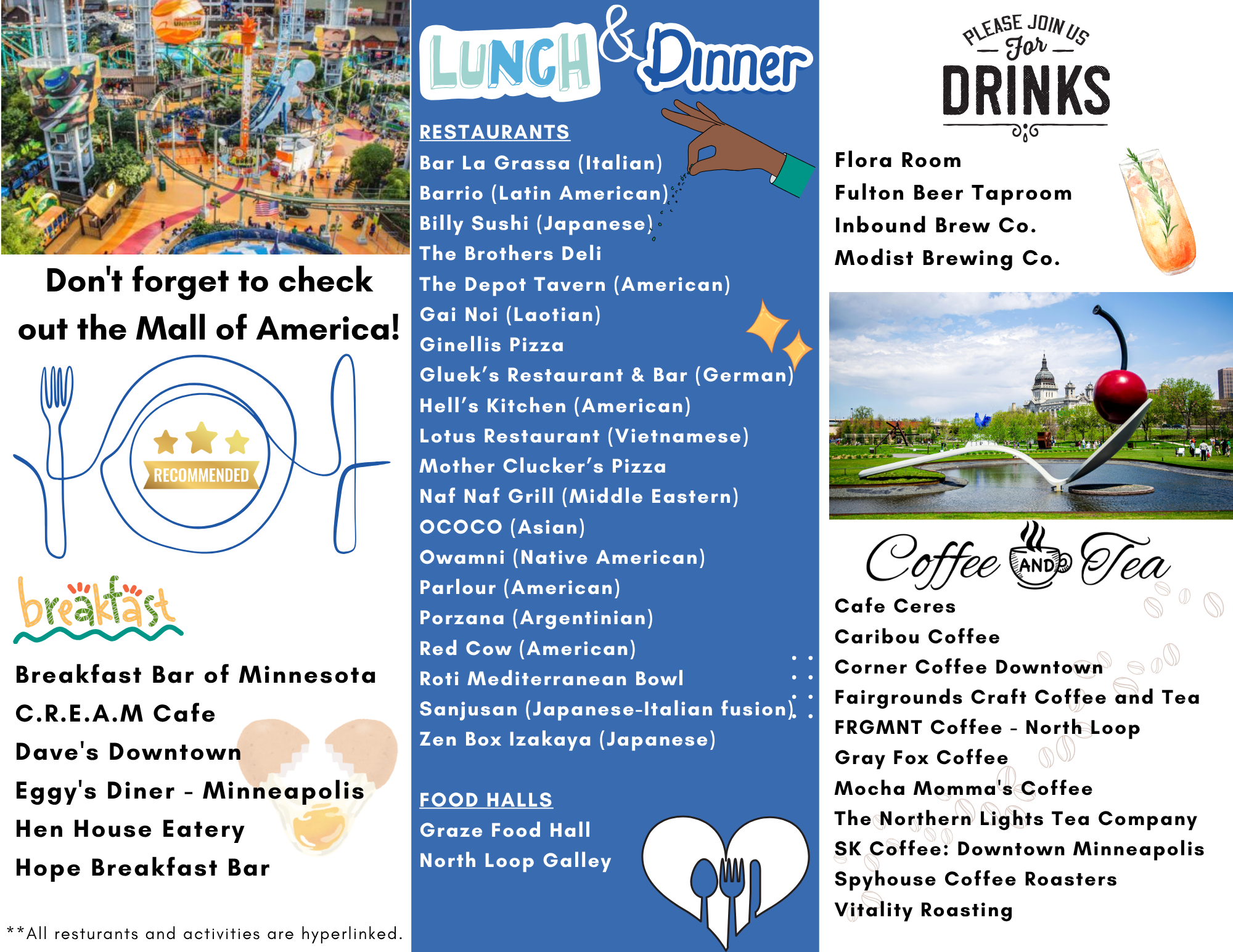 Social and Local Activities in Minneapolis Part 2