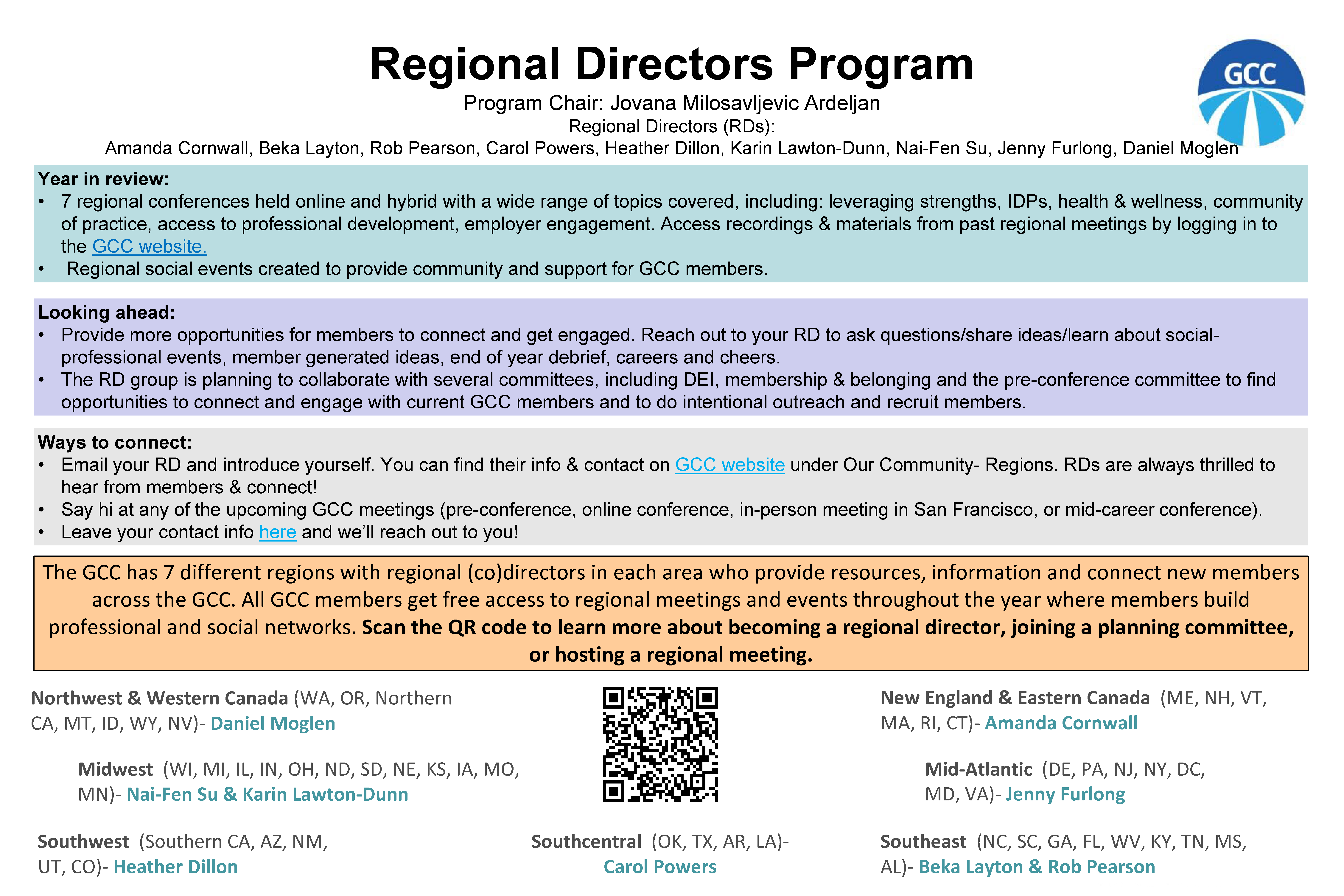Regional Directors Program